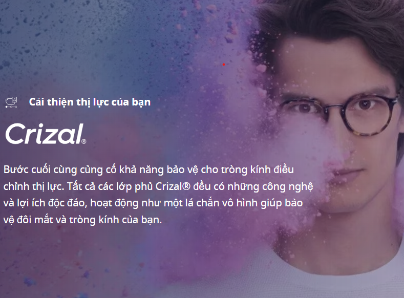 Lợi ích của lớp phủ Crizal tròng kính ESSILOR