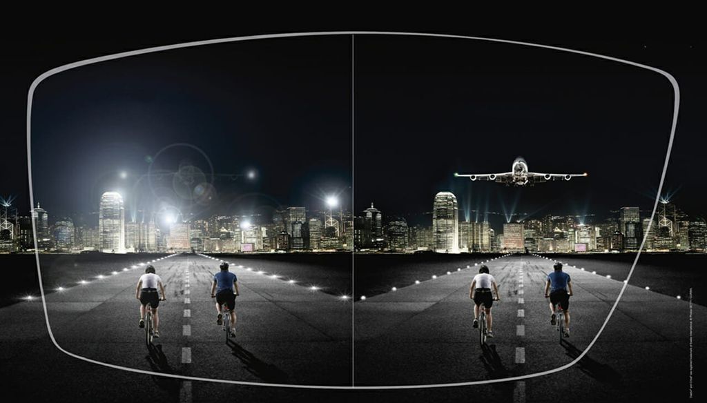 Tròng kính lái xe đêm chống chói tại Nhơn Trạch - Long Thành