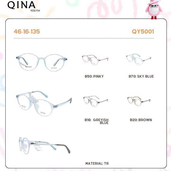 Gọng kính QINA QY5001.B10.C