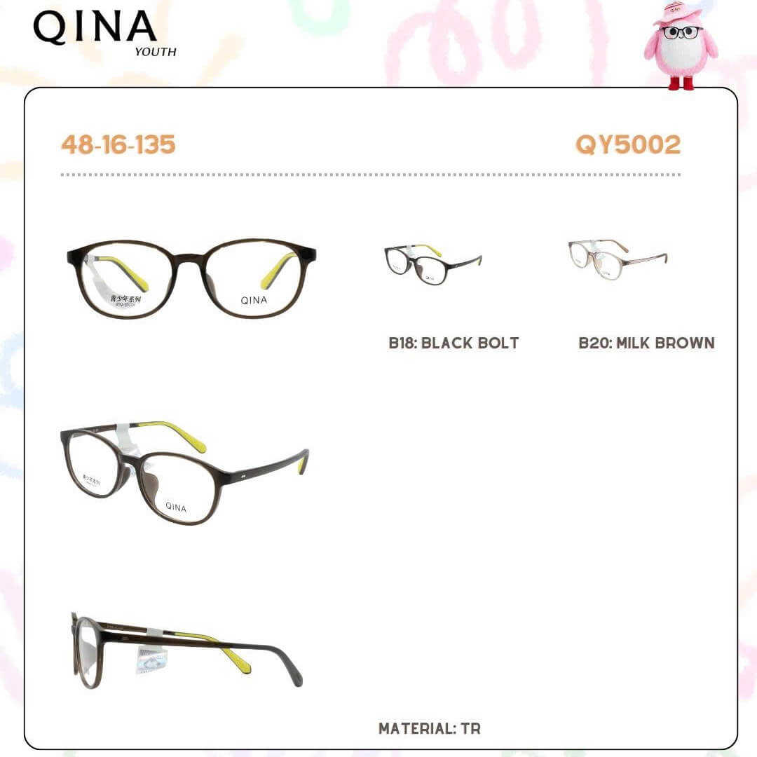Gọng kính QINA QY5002.B18.C