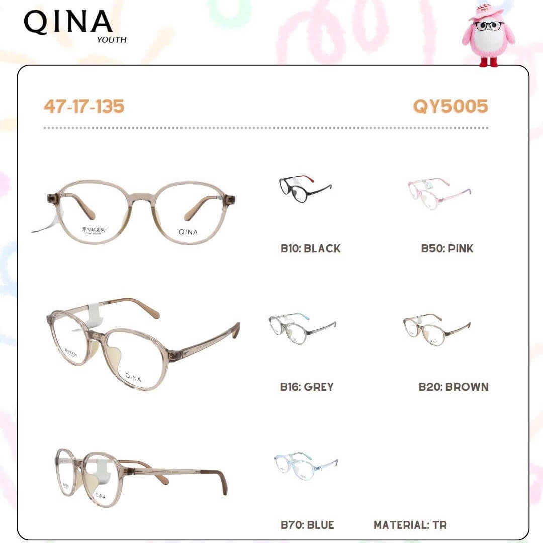 Gọng kính QINA QY5005.B20.C