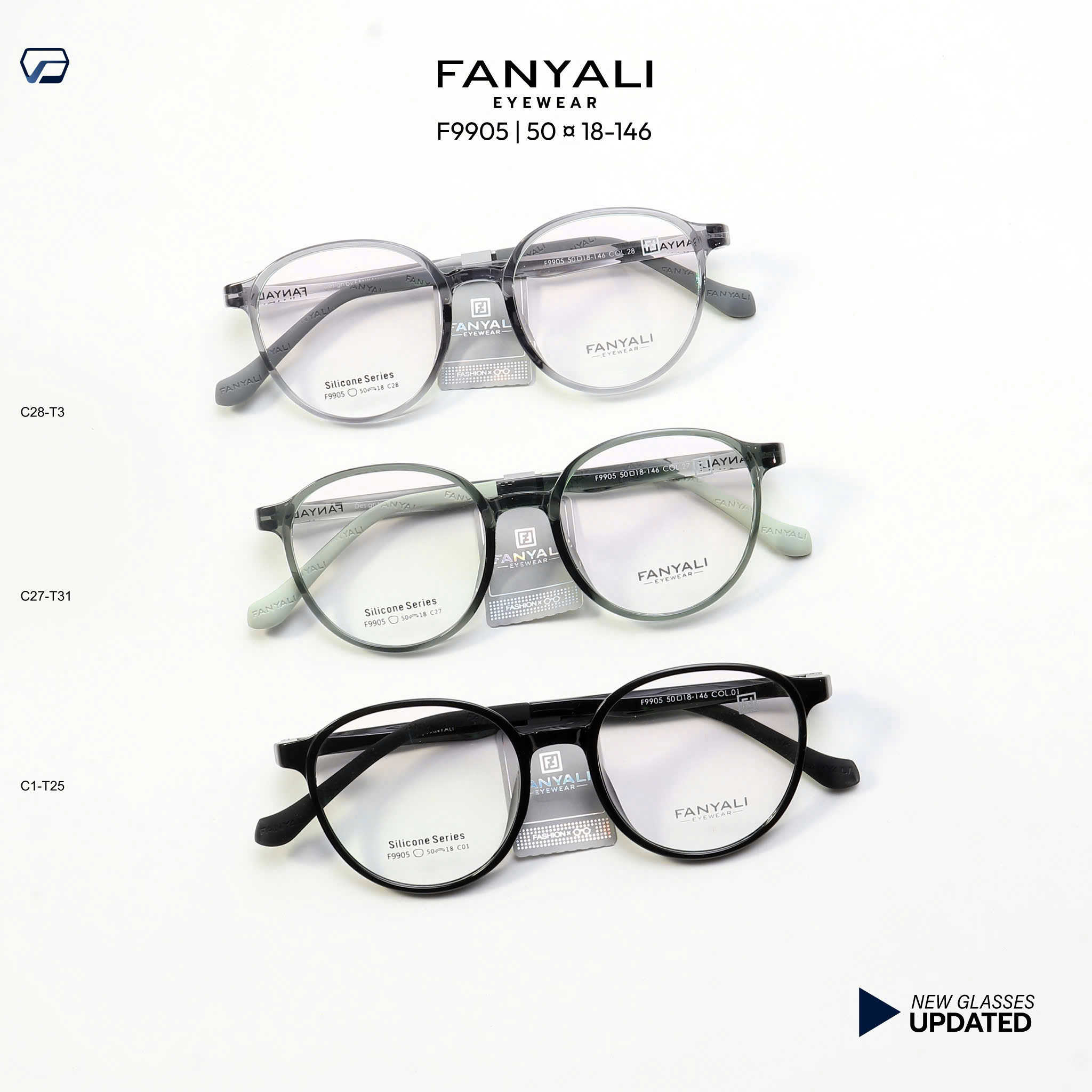 Gọng kính FANYALI F9905 C27