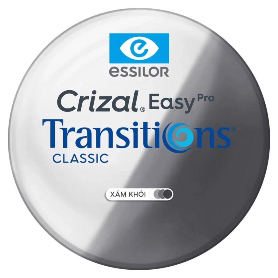 Tròng Kính Đổi Màu Essilor Transitions Classic