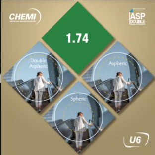 TRÒNG CHEMI DOUBLE ASPHERIC 1.74 DAS