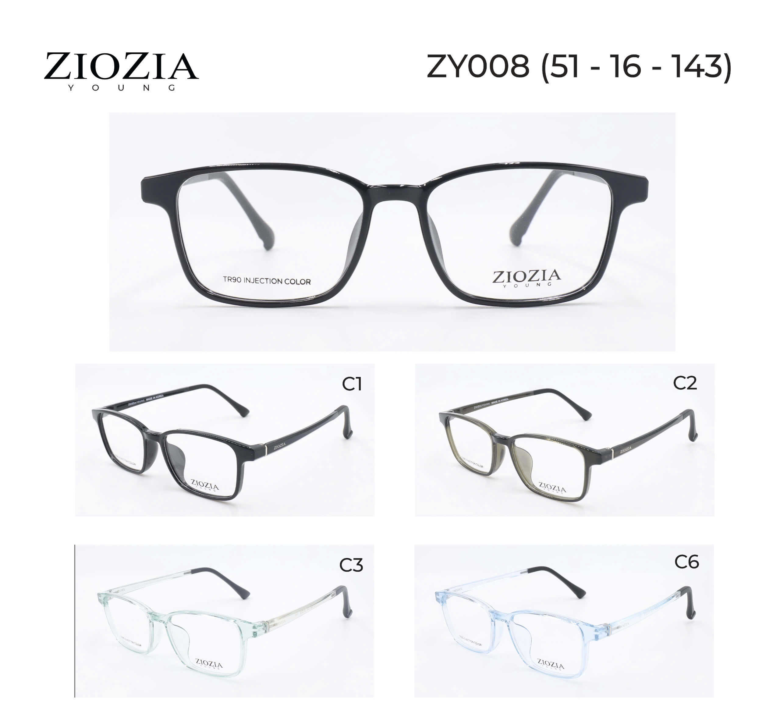 Gọng ZIOZIA ZY008